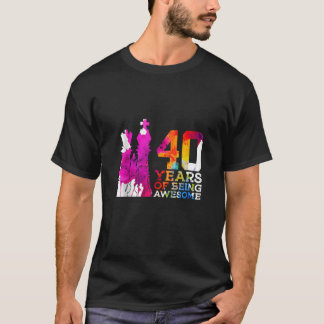 40 YEARS OF BEING AWESOME CHESS 40TH BIRTHDAY Tank