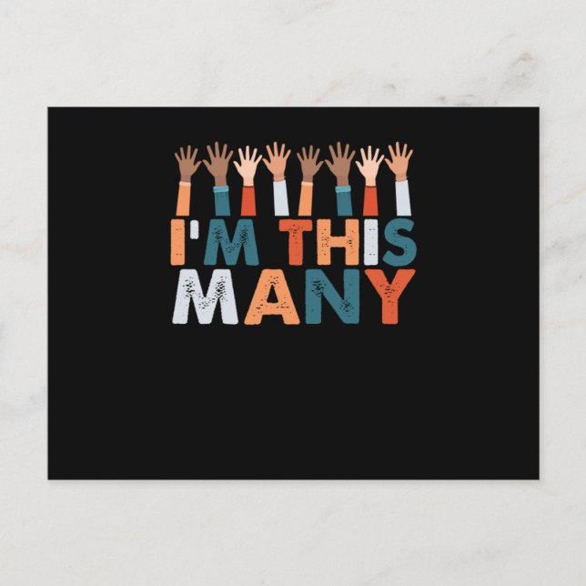 40 Years Old Bday Celebrant Girl Boy 40th Birthday Postcard (Front)