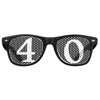 40 Years Old Birthday Party Sunglasses