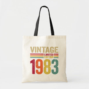 40 Years Old Gifts Vintage 1983 40th Birthday gift Tote Bag