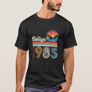 40 Years Old Gifts Vintage Born In 1985 Retro 40th T-Shirt