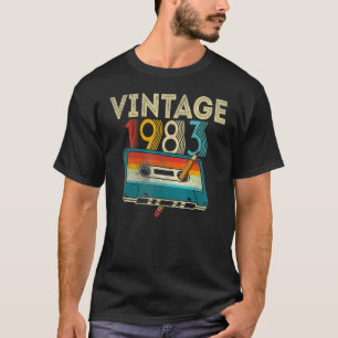 40 Years Old Vintage 1983 40th Birthday 54 T-Shirt