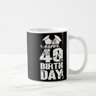 40 Years Old Vintage Soccer 40th Birthday T Shirt Coffee Mug