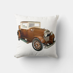 40s Vintage Automobile - Transportation Cushion