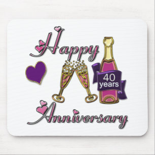 40th. Anniversary Mouse Pad