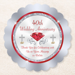 40 Years Wedding Anniversary Gifts Zazzle com au