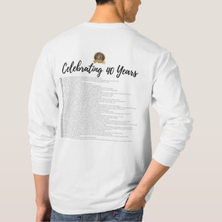 40th Anniversary Show Title Long-Sleeve T-Shirt