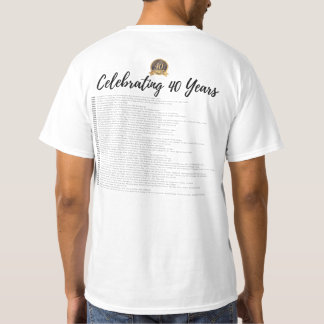 40th Anniversary Show Title T-Shirt