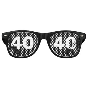 40TH BIRTHDAY 40 NOVELTY SUNGLASSES SHADES