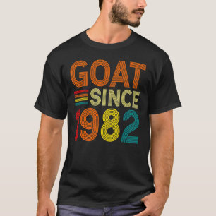 40th Birthday 40 Years Old Goat Since 1982 1 T-Shirt
