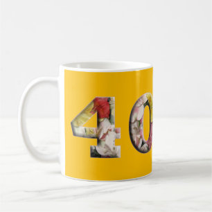 40th Birthday Anniversary 40 years Milestone Mug