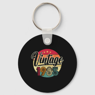 40th Birthday Awesome Since 1985 Vintage 40 Birthd Key Ring