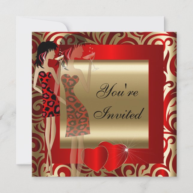 40th Birthday Bash Party | DIY Text Invitation (Front)