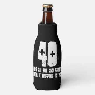 40th Birthday Bottle Cooler