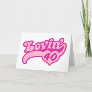40th Birthday Card