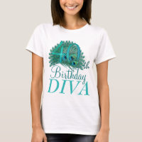40th Birthday Diva Shirts