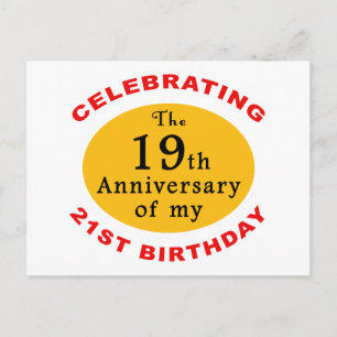 40th Birthday Gag Gifts Postcard