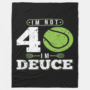 40th Birthday Gift Tennis Blanket