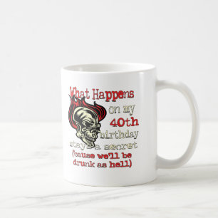 40th Birthday Gifts Coffee Mug