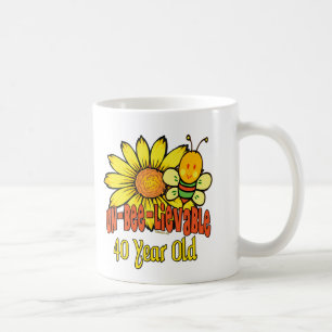 40th Birthday Gifts Coffee Mug