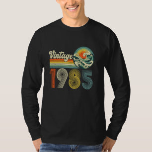 40th Birthday Gifts Vintage Born In 1985 40 Years T-Shirt