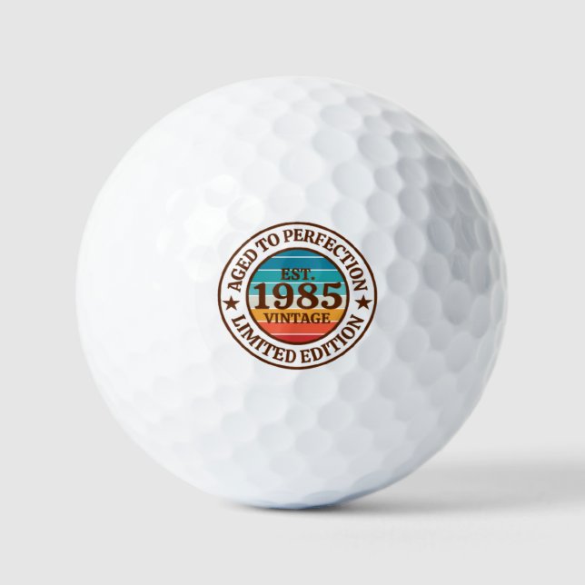 40th Birthday Golf Balls (Front)
