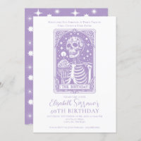 40th Birthday Gothic Tarot Lavender