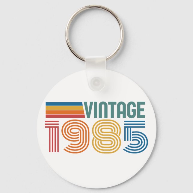 40th Birthday Key Ring (Front)