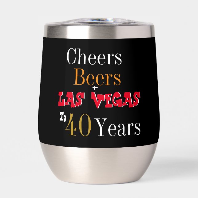 40th Birthday Las Vegas Cheers and Beers Party (Front)