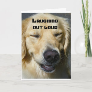 **40th BIRTHDAY** LAUGHTING OUT LOUD! Card
