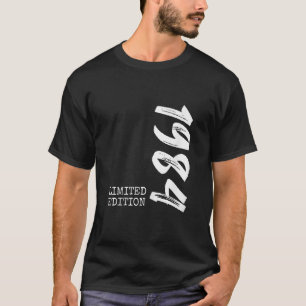 40th Birthday Man Woman 40 Years 1984 Decorative F T-Shirt