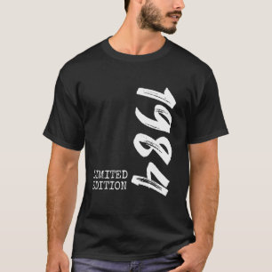 40th Birthday Man Woman 40 Years 1984 Decorative F T-Shirt