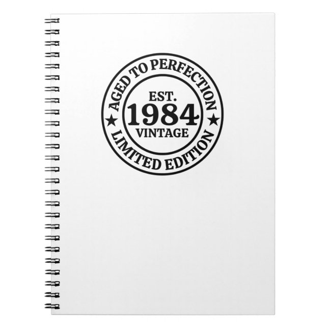 40th Birthday Notebook (Front)