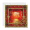 40th Birthday Party Asian View Gold Bamboo Red
