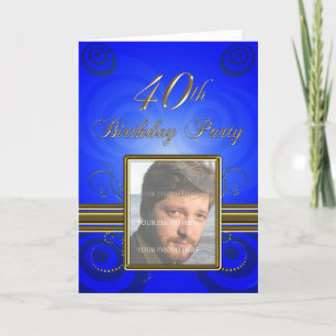 40th Birthday party Invitation