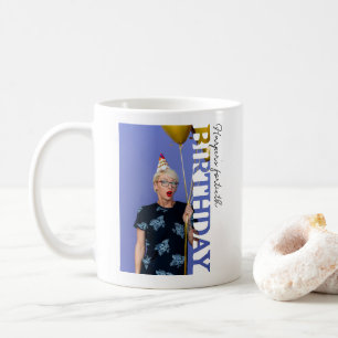 40th Birthday Photo college Party  Coffee Mug