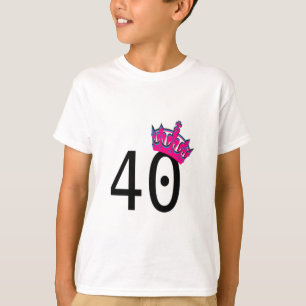 40TH Birthday Princess T-Shirt