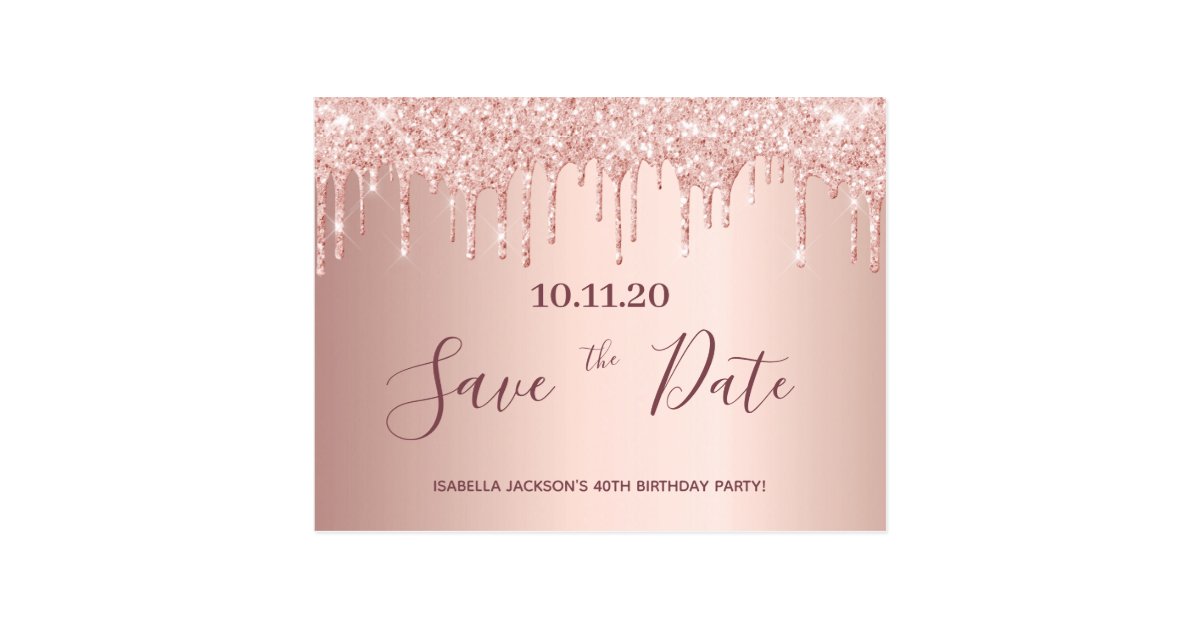 Save the date luggage labels