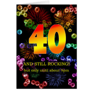 40th Birthday Still Rocking