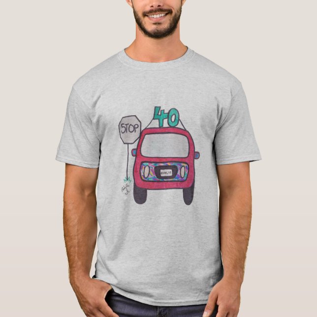 40th Birthday T-shirt (Front)