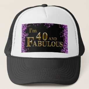 40th Birthday Trucker Hat