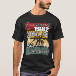 40Th Birthday Vintage 1982 Classic 1982 40Th Anniv T-Shirt