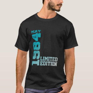 40th Birthday Vintage 1984 May 40 Year Men Women L T-Shirt