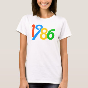 40th Birthday Vintage 1986 40 Years Old Gifts T-Shirt