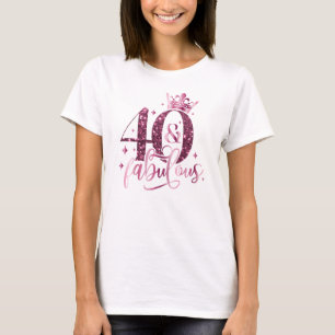 40th birthday -Women's Basic T-Shirt
