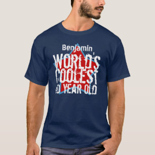 40th Birthday World's Coolest 40 Year Old A40A T-Shirt