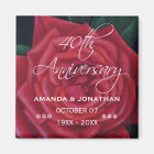 40th Ruby Wedding Anniversary Red Rose