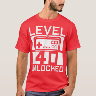 40th Video Game Birthday Gifts 40 Birthday Gifts I T-Shirt