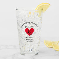 40th Wedding Anniversary Gift Personalised