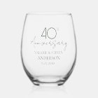 40th Wedding Anniversary Keepsake